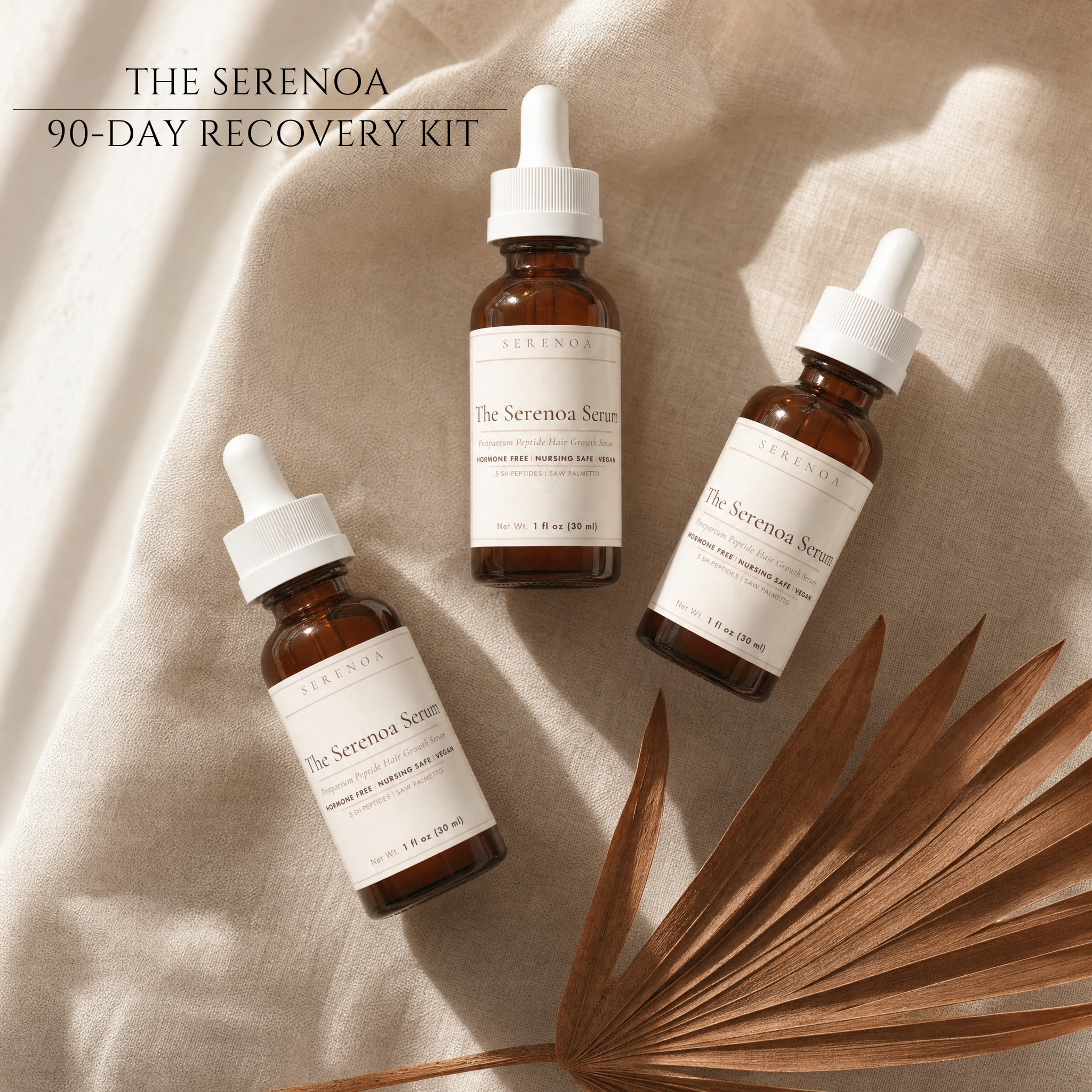 The Serenoa 90-Day Recovery Kit